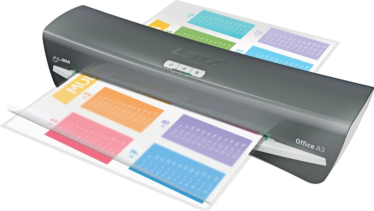 Lamineringsmaskin Leitz iLAM Office A3 Vit/Grå