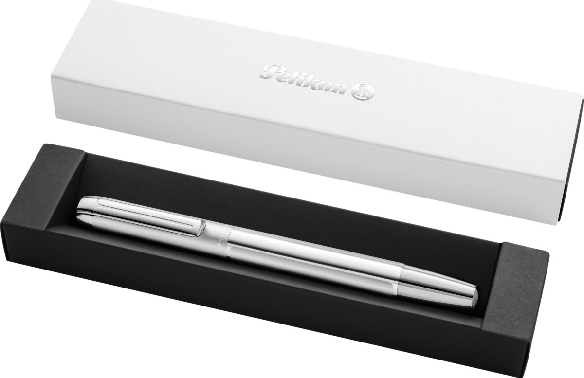 Pelikan Pura Fyllfpenna, F, silver
