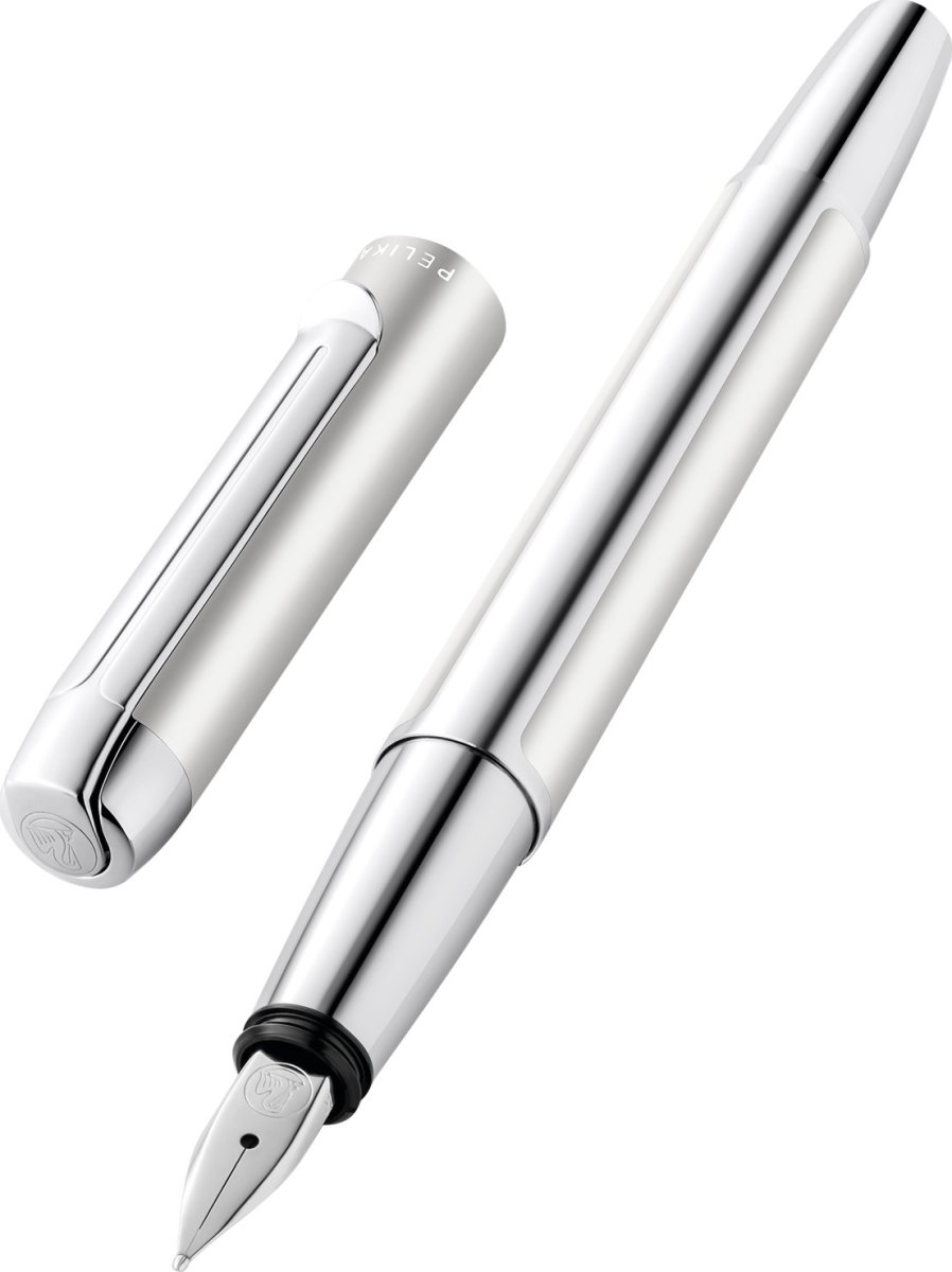 Pelikan Pura Reservoarpenna, B, silver