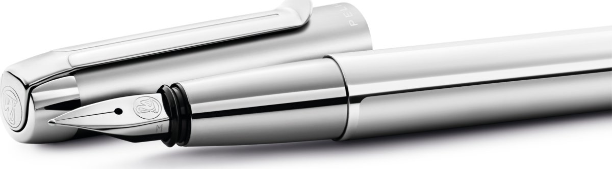 Pelikan Pura Reservoarpenna, B, silver