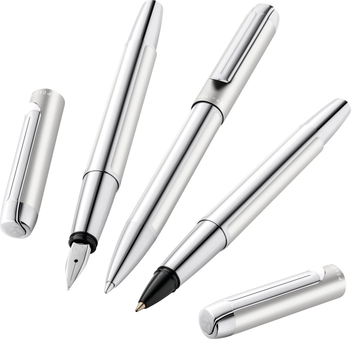 Pelikan Pura Reservoarpenna, B, silver