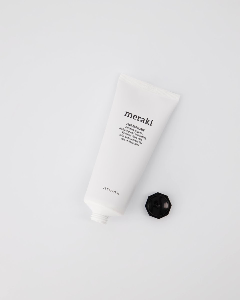 Meraki Exfoliering, ansikte