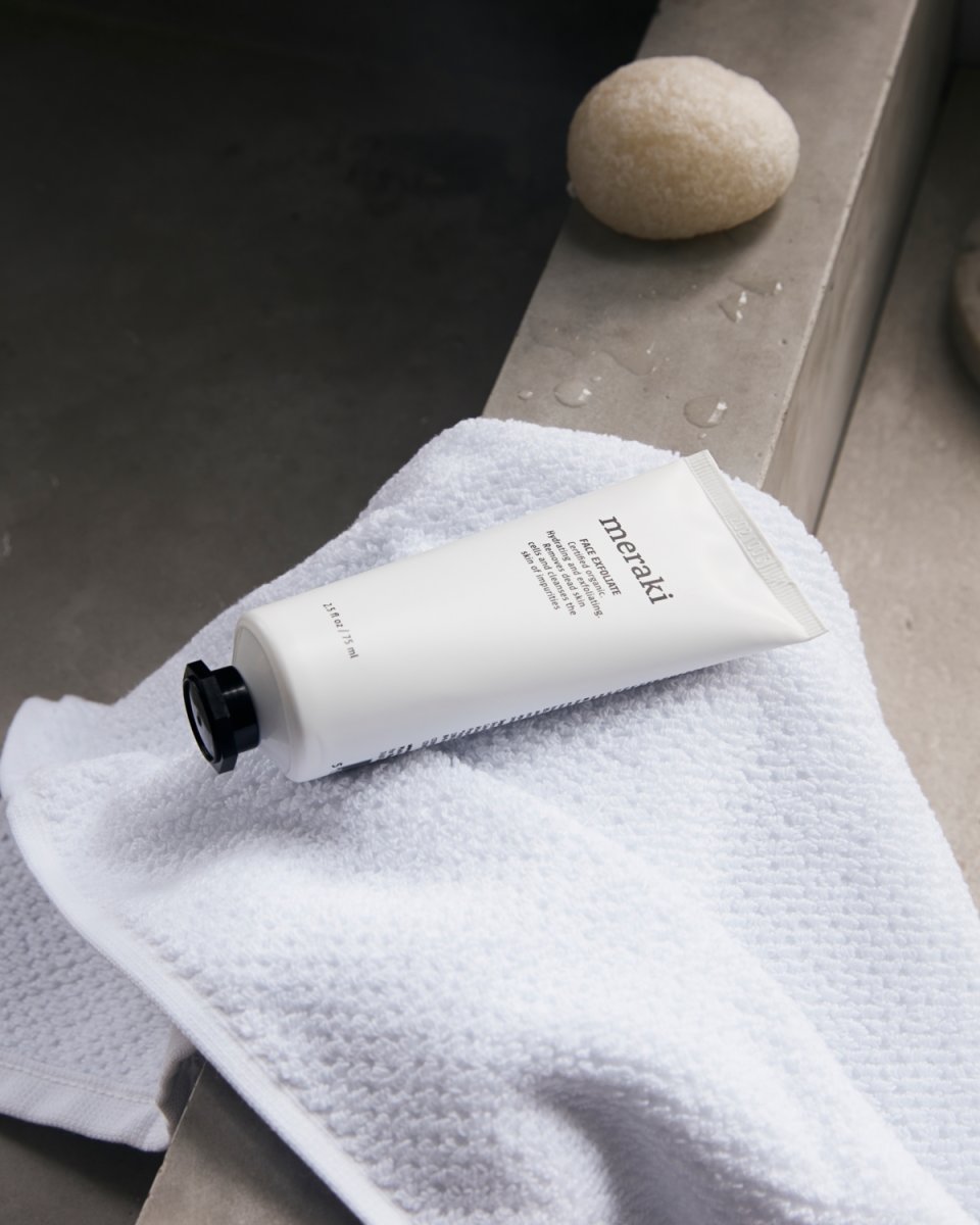 Meraki Exfoliering, ansikte