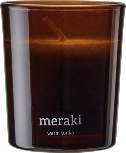 Meraki Doftljus, Warm tonka, 2 st