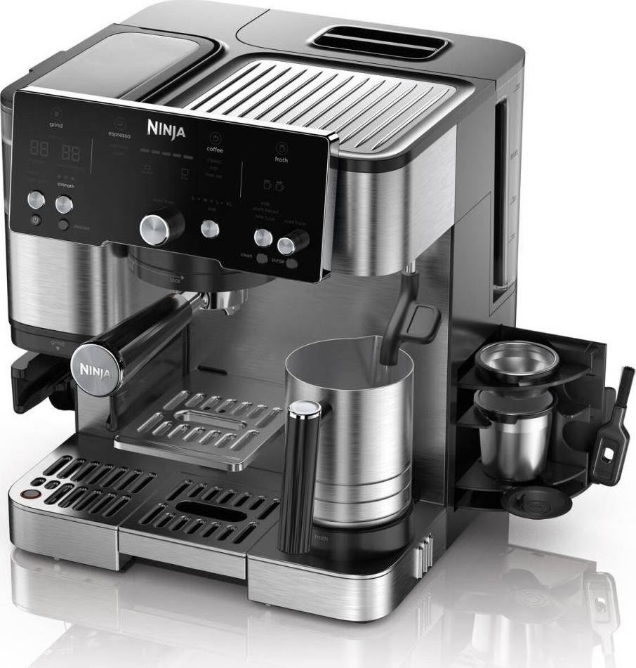 Ninja Luxe Cafe Essential espressomaskin, silver