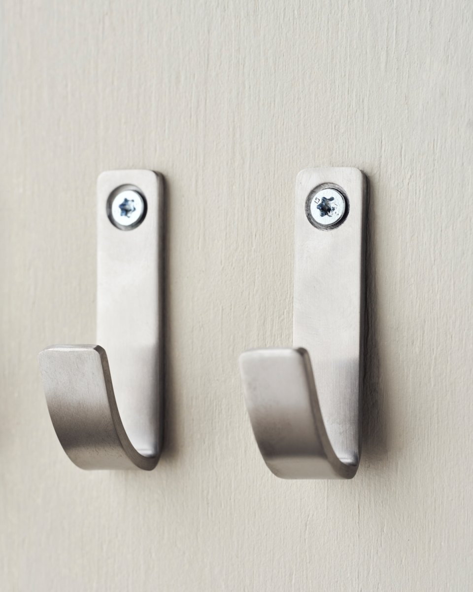 Meraki Krok, 3st, borstade silverfinish