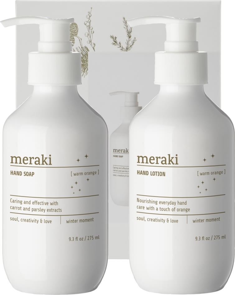 Meraki Presentlåda, Handtvål & lotion, 2 x 275ml