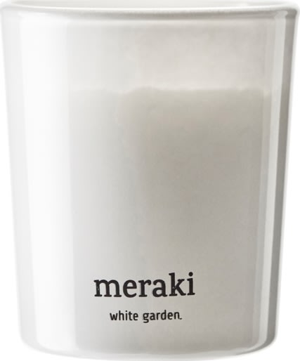 Meraki Doftljus, White garden, 2st
