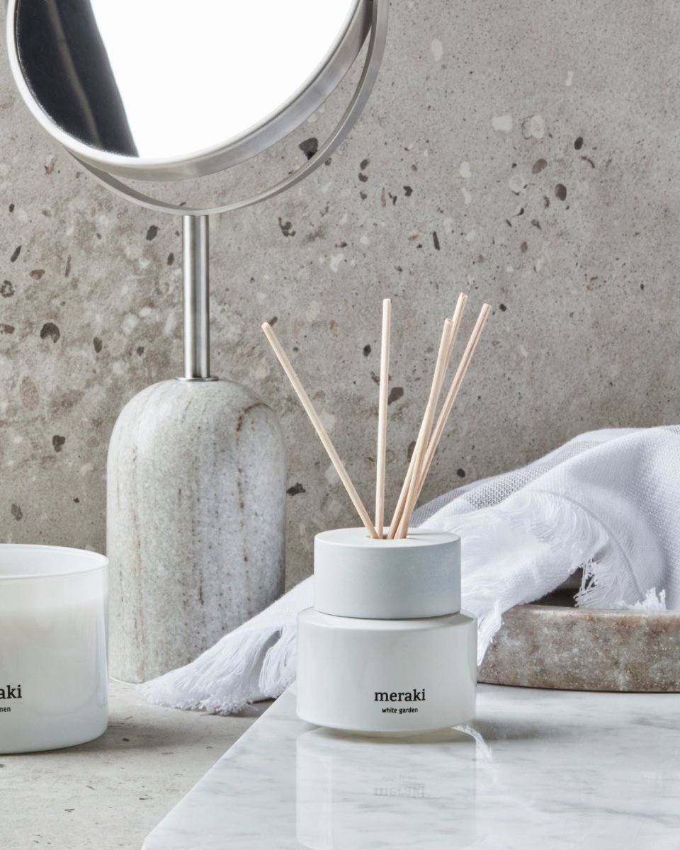 Meraki Doftspridare med pinnar, White garden