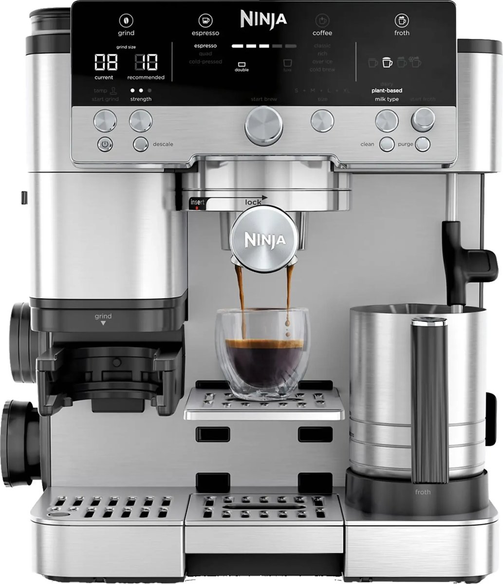 Ninja Luxe Café Premier espressomaskin, silver