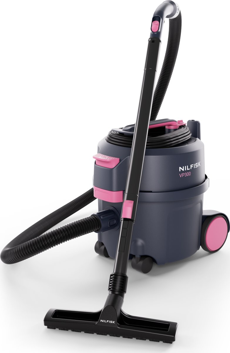 Nilfisk VP300 PINK HEPA XT Dammsugare