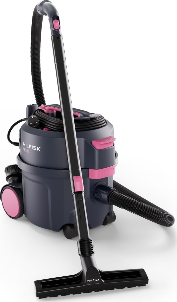 Nilfisk VP300 PINK HEPA XT Dammsugare