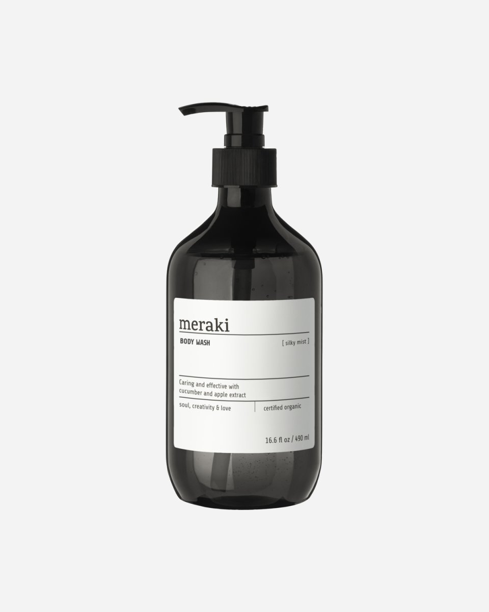 Meraki Bodywash, Silky Mist, 490 ml