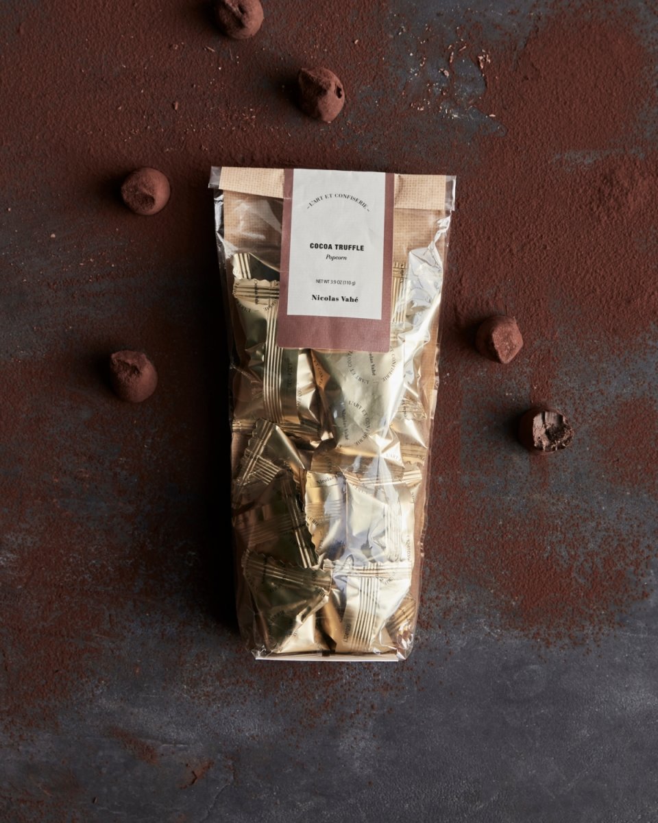 Nicolas Vahé Kakaotryffel, Popcorn, 110 g