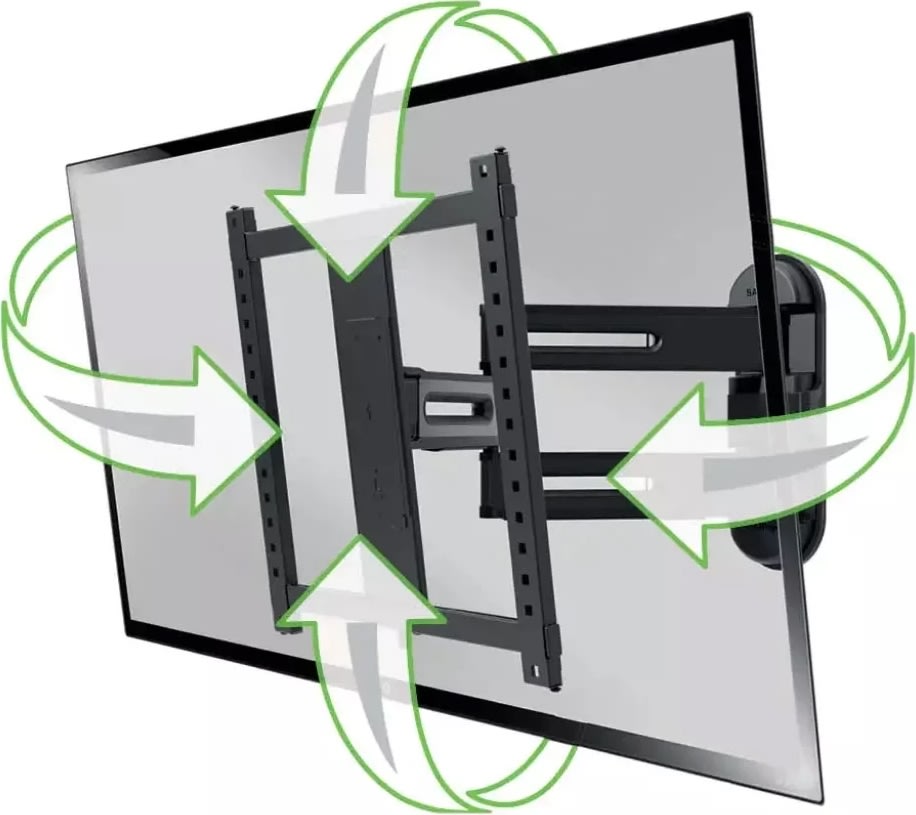 Sanus TV-fäste 4D Max Vesa 400x400, svart