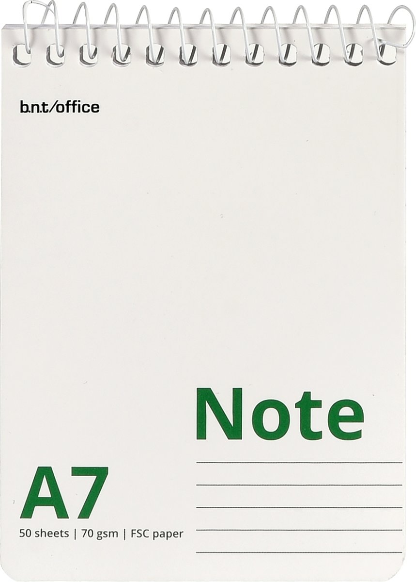 Office Spiralblock | A7 | Linjerad