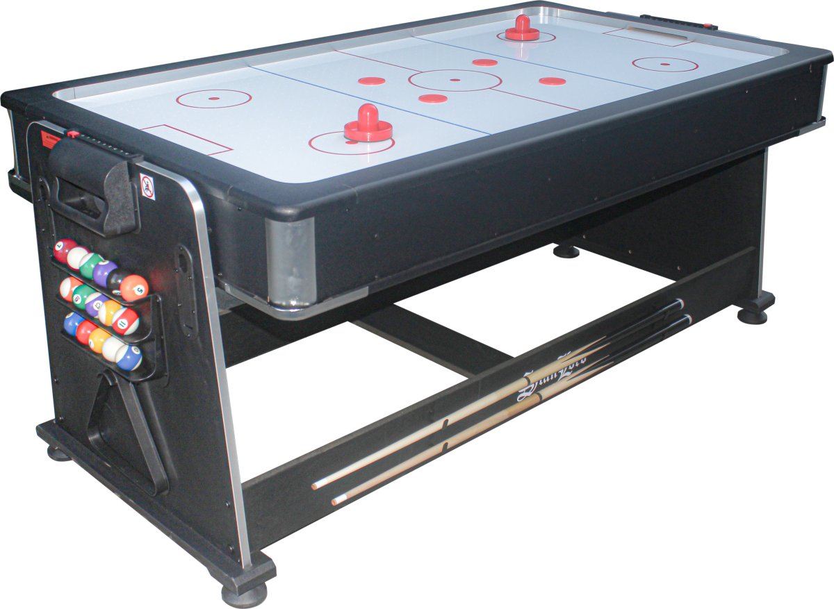 Stanlord 3-i-1 bord, Lucca 6 fot, svart