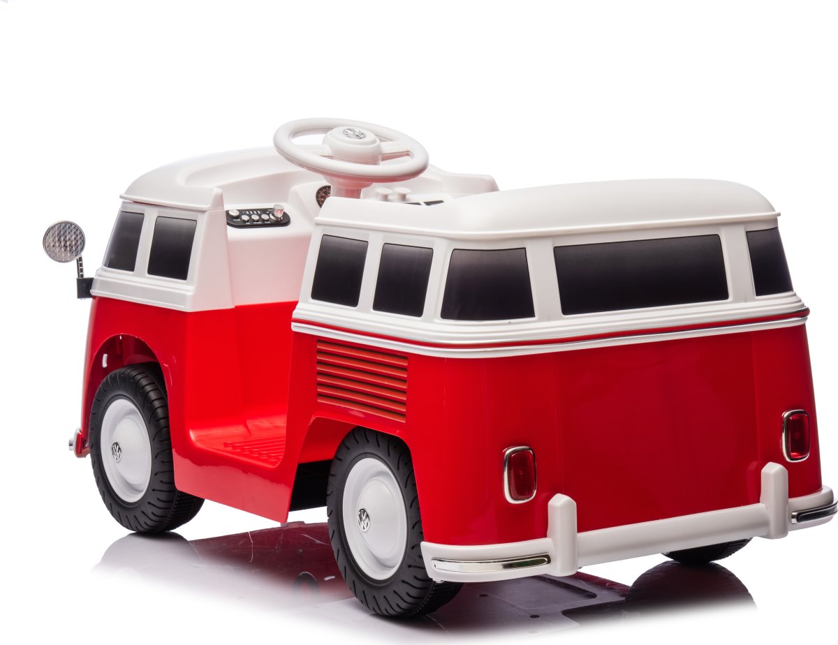 Elbil VW T1 barnbil, 12V, röd