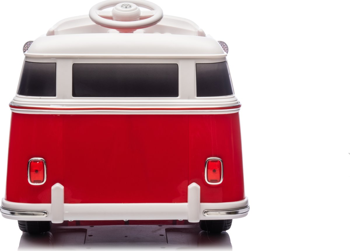 Elbil VW T1 barnbil, 12V, röd