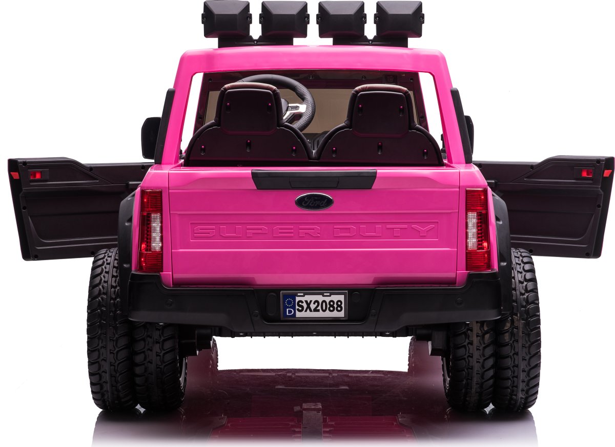 Elbil Ford Duty F450 barnbil, 4x24V, Rosa