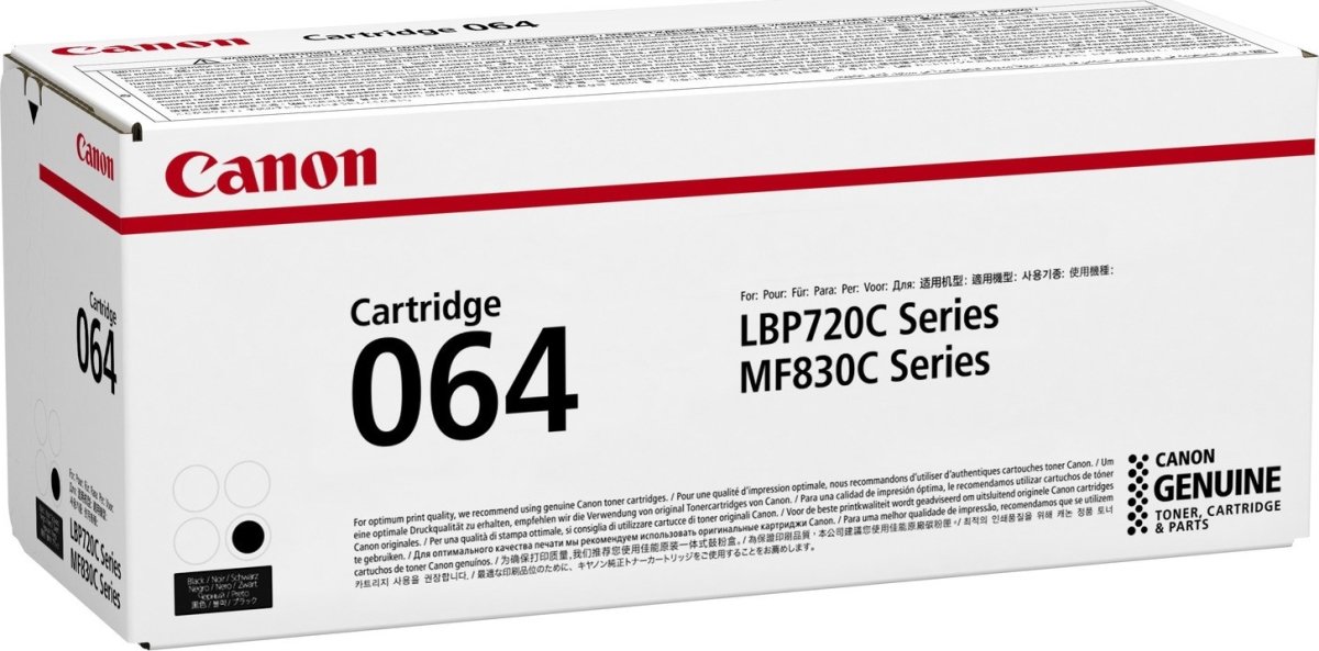 Canon 064HBK lasertoner, svart, 13.500 s