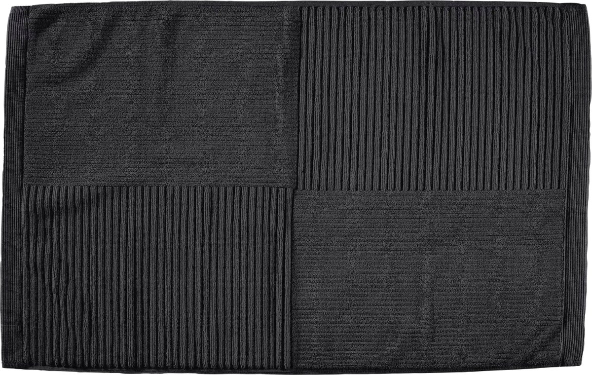 Zone Classic Badrumsmatta, 80 x 50 cm, svart