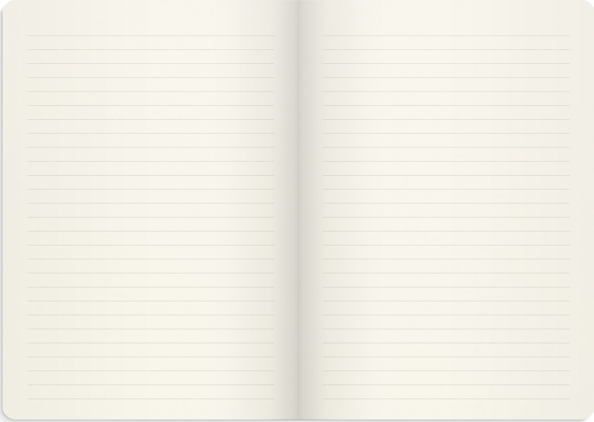 Burde Deluxe Anteckningsbok A5 | Linj. | Butterfly