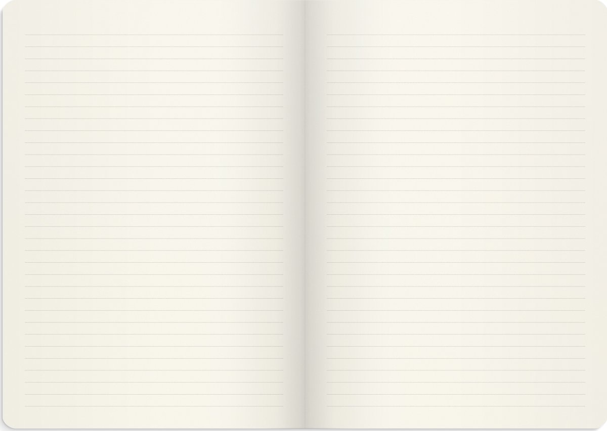 Burde Deluxe Anteckningsbok B5 | Lin.| Pink meadow