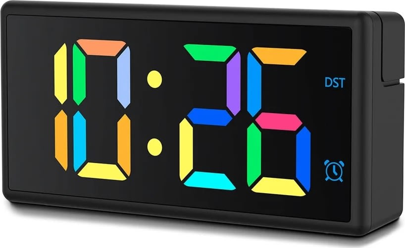 Hama Digital Väckarklocka "Ibiza" Flerfär. Display