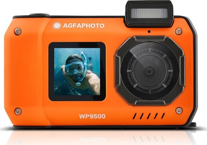Agfaphoto Digital Kamera WP9500 Full HD, orange