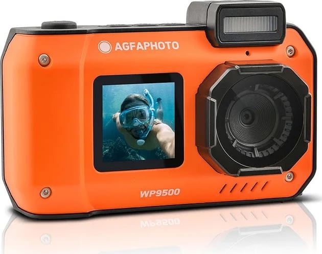 Agfaphoto Digital Kamera WP9500 Full HD, orange