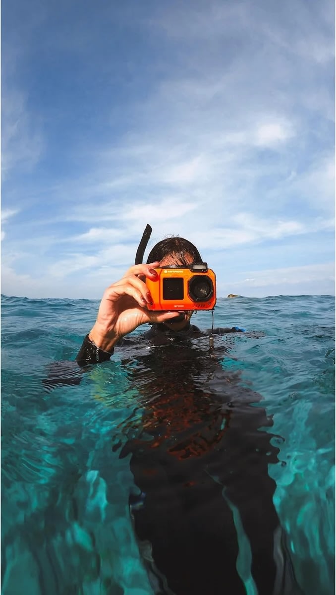 Agfaphoto Digital Kamera WP9500 Full HD, orange