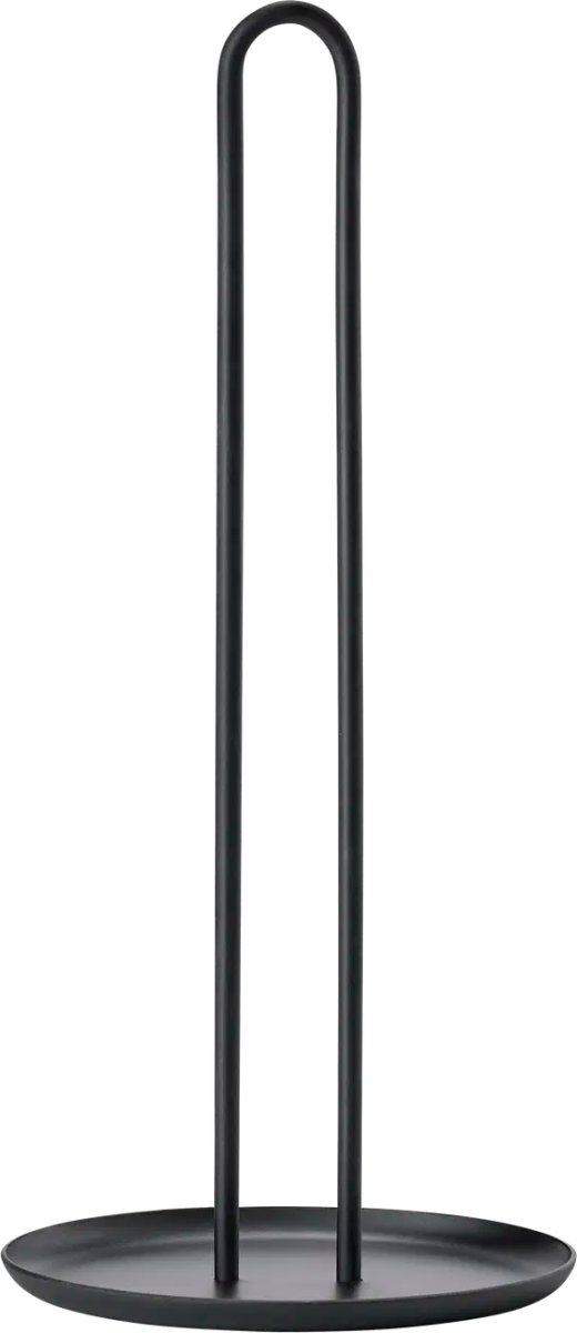 Zone Singles Kökspappershållare, H32cm, svart