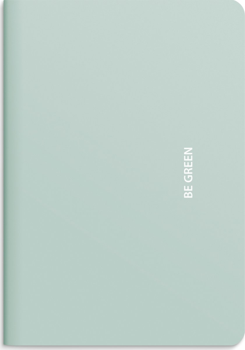 Burde Anteckningsbok | A5 | Be green