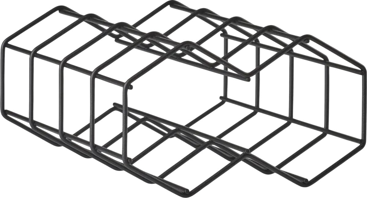 Zone Rocks Vinställ Modul, 2 platser, svart