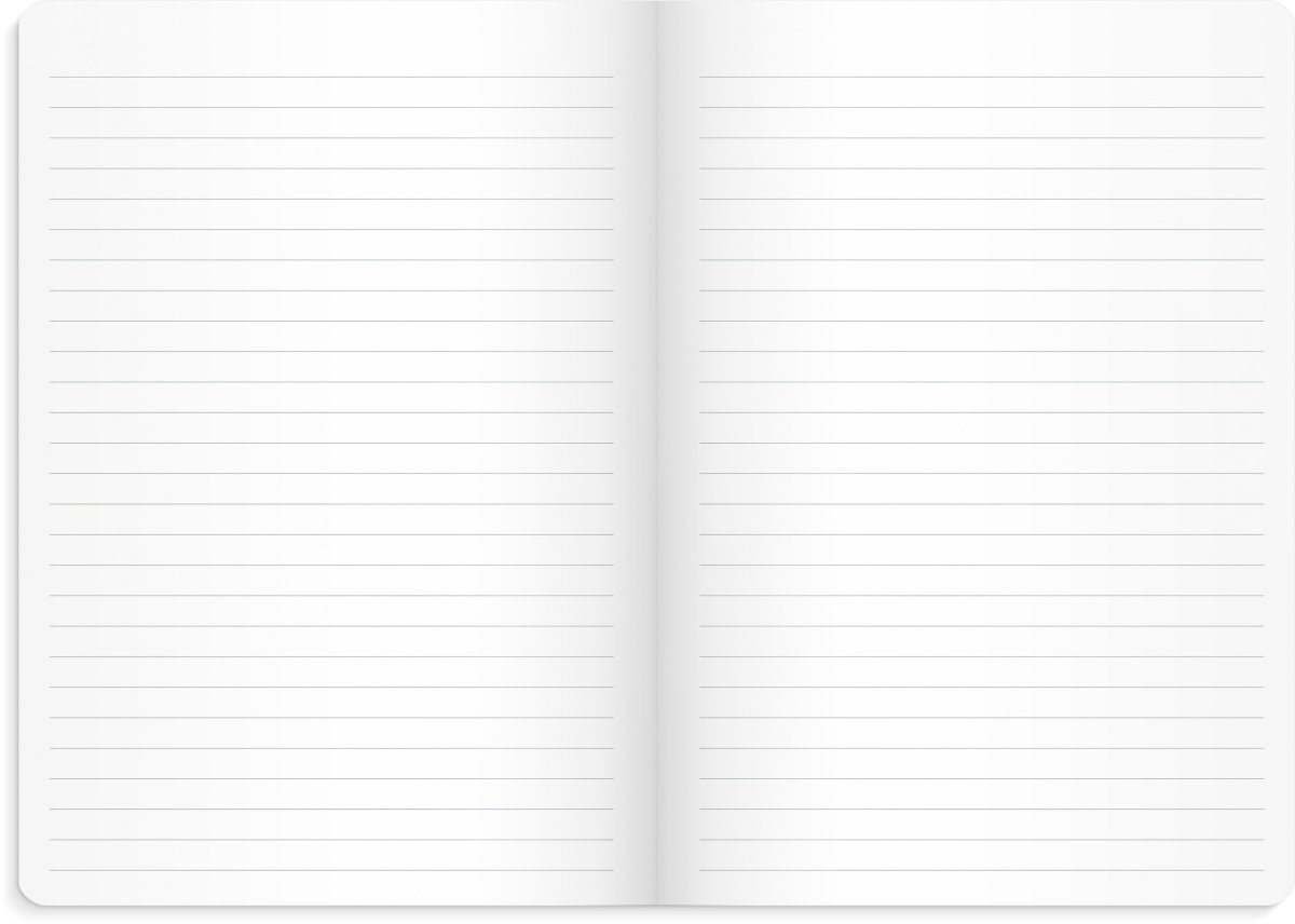 Burde Anteckning | 14x21 cm | 2-pk | Green&Pattern