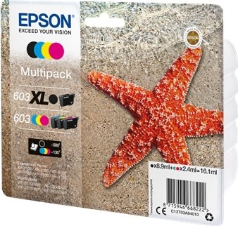 Epson T03U Bläckpatron, flerpack, XL