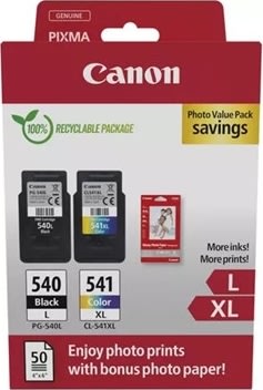 Canon PG-540/CL-541XL Bläckpatroner, flerpack