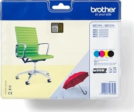 Brother LC229XLVALBP Bläckpatroner, flerpack, 6k