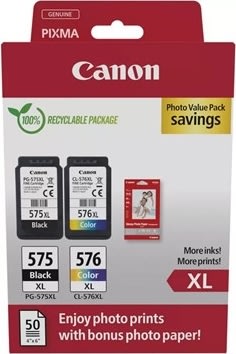 Canon PG-575XL/CL-576XL Bläckpatroner, s, XL
