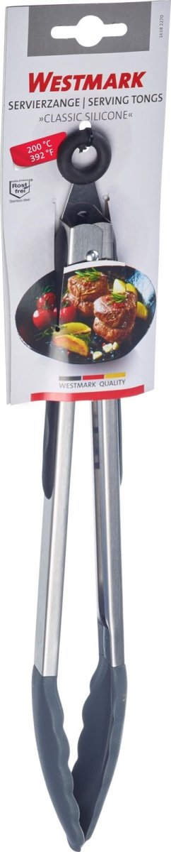Westmark kökstång med lås, 34 cm, stål/silikon