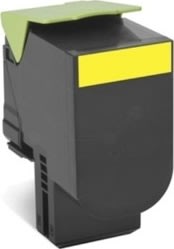 Lexmark CS510 Lasertoner, gul, 4 000 sidor