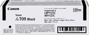 Canon T09 Lasertoner, svart, 7 600 sidor