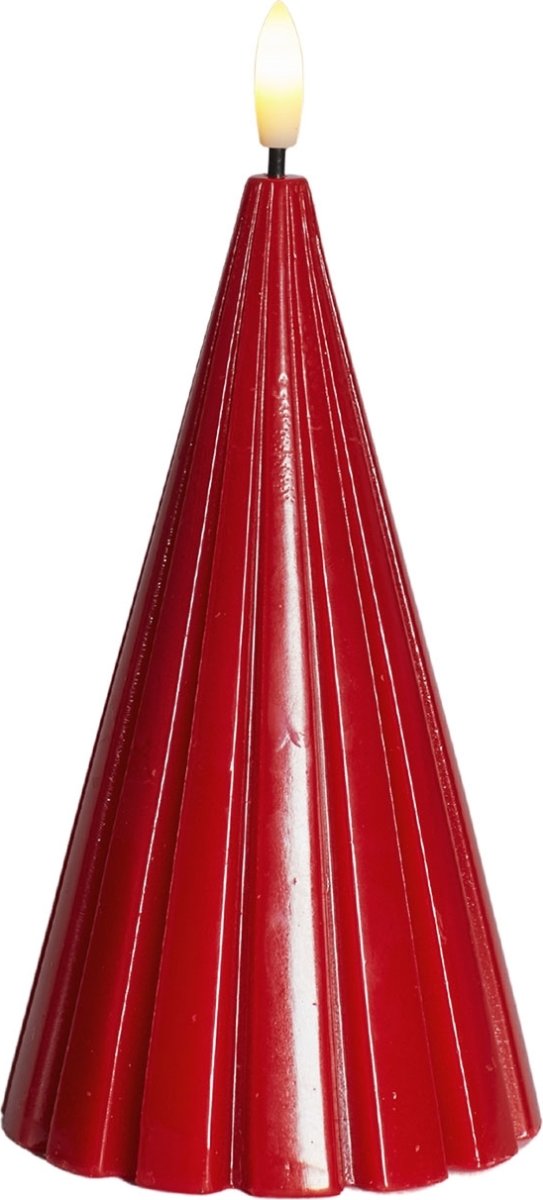 Sirius Laura LED Gran, Röd, 17 cm