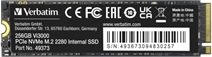 Verbatim Vi3000 Intern SSD-hårddisk, 256GB