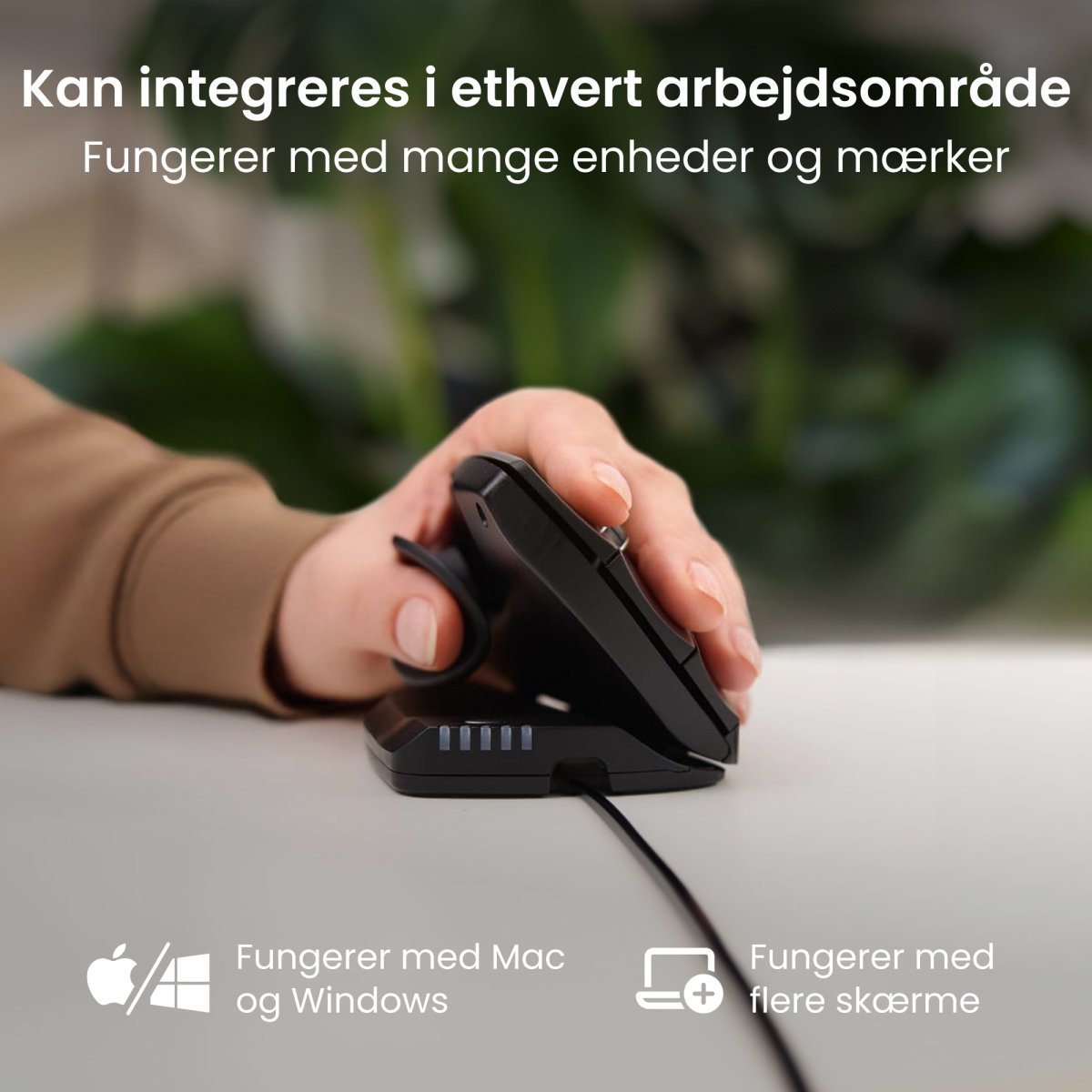 Contour Unimouse, vänster hand, trådbunden