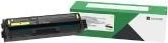 Lexmark 20N2HY0 Lasertoner, gul, 4 500 sidor