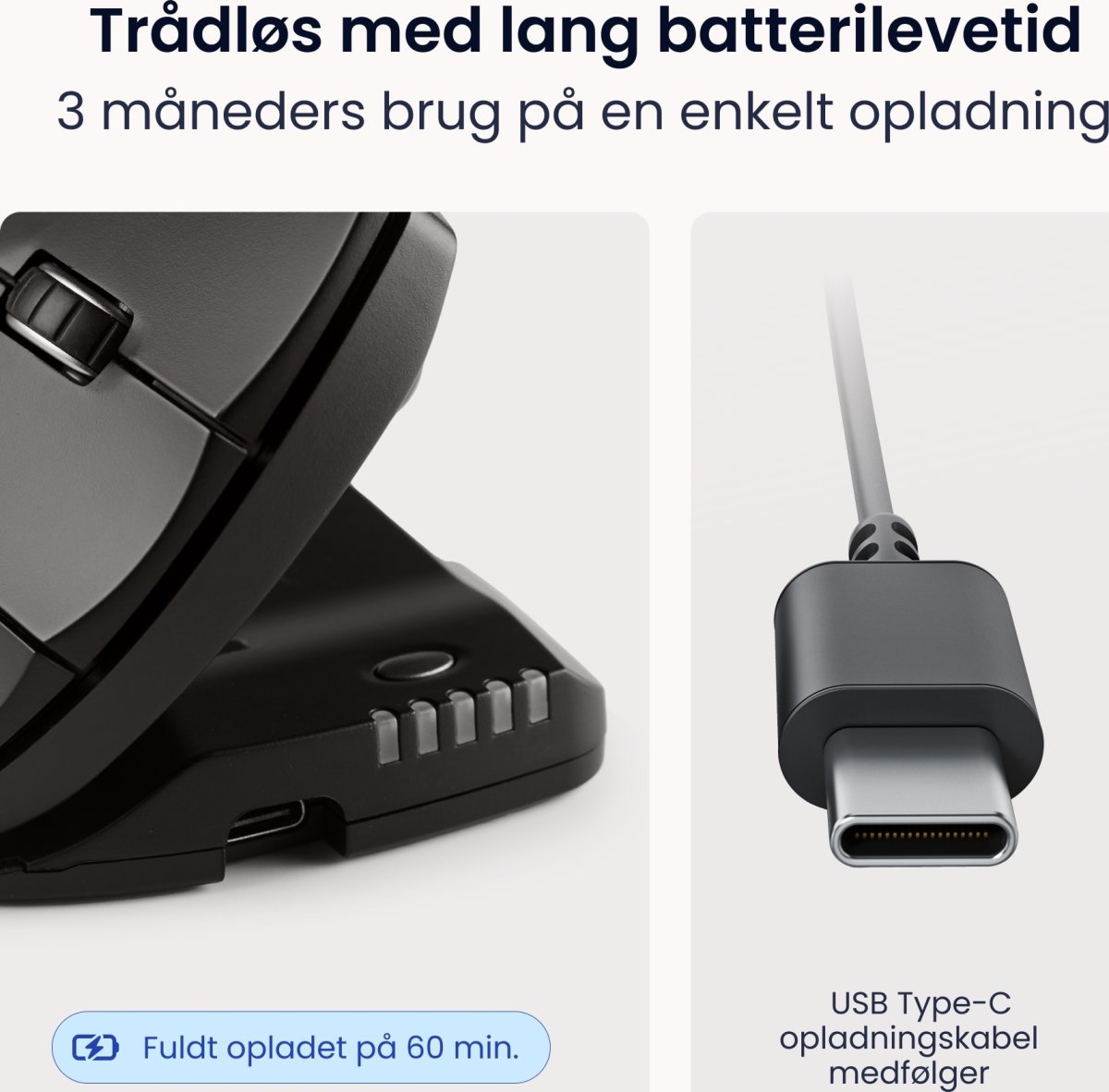 Contour Unimouse, höger hand, trådlös