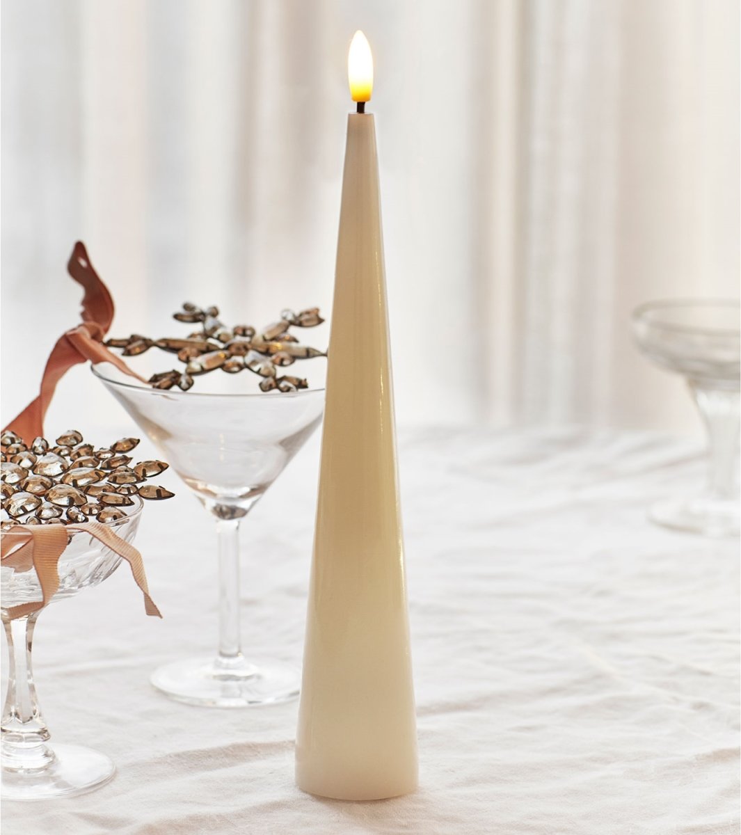 Sirius Sille Kon LED, Ivory, 26 cm