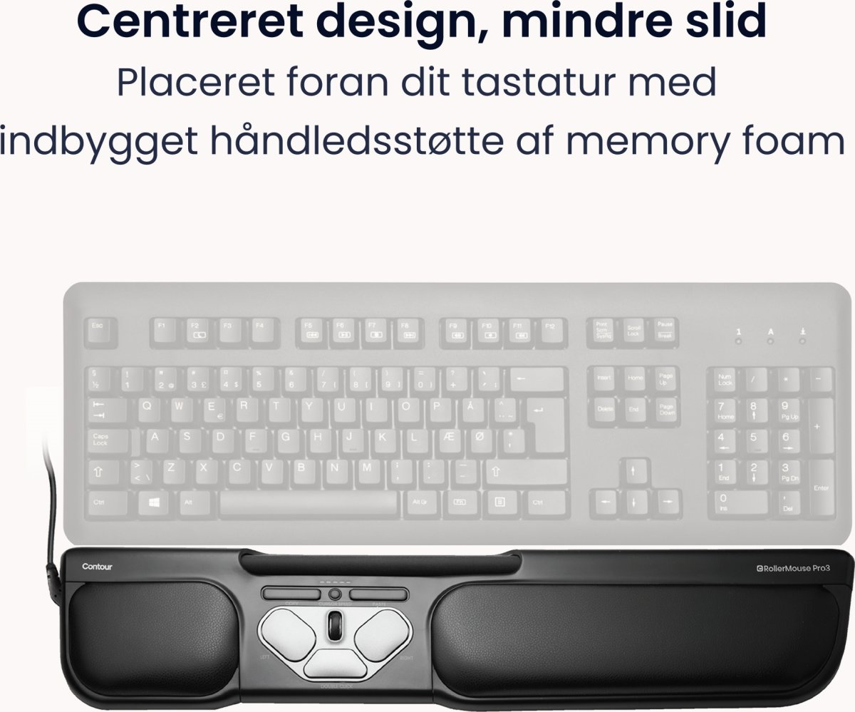 Contour RollerMouse Pro3, svart
